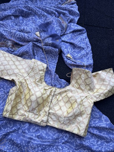 Vintage bandhini tie dye - tie, lilac