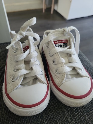 Infants white all stars - all,