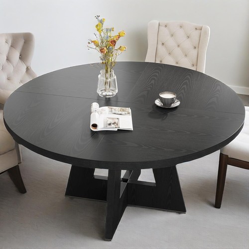 Dining table boasts 47in - dining,