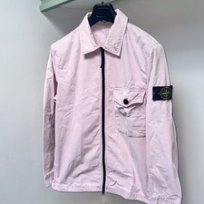STONE ISLAND Full Zip Badge Overshirt/Jacket Medium ptp21” RRP £420