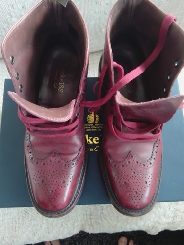 Men burgundy loake - men’s,