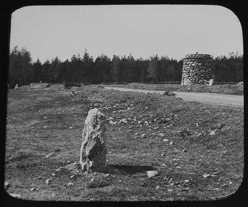Magic lantern slide - slide, culloden