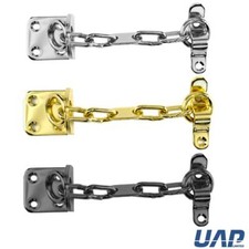 UAP Security Door Chain Narrow Frame Front Door Safety Restrictor Lock Guard