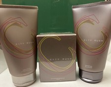 Avon CITY RUSH for her SET (EDP with Body Lotion & Shower Gel) sealed, rare
