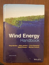 Wind Energy Handbook 3rd Edition by Nick Jenkins, Tony Burton, Ervin Bossanyi