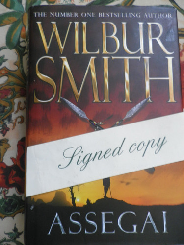 Wilbur smith signed edition - *, edition*