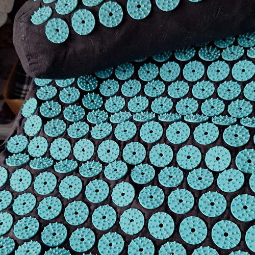 Black acupressure mat for - black,