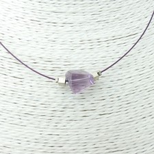 Amythest Handcrafted Wire