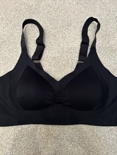 Belvia Black Bra Size XL New
