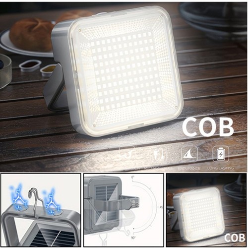 Solar camping 120 led lamp - camping,
