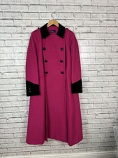 M&S Twiggy Fit Flare Coat Size