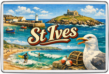 Ives cornwall harbour - st,
