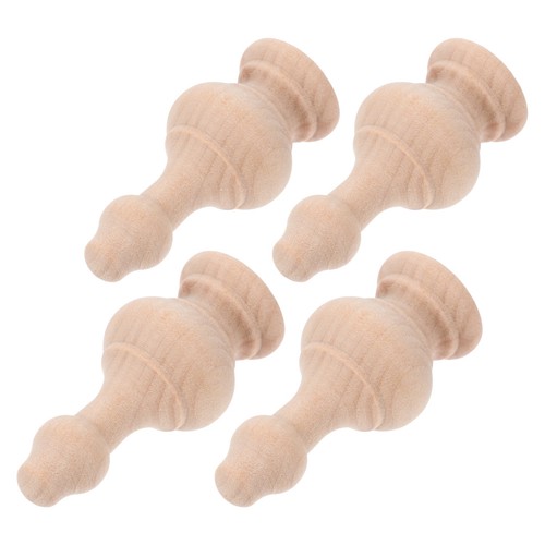 Khaki solid wood balusters - solid,