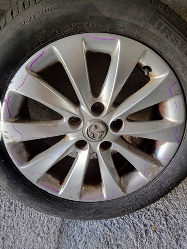 Vauxhall zafira spare alloy - zafira, b