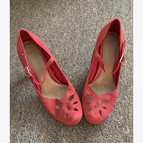 Clarks ladies red - ladies, d