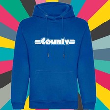 County Tractor Hoody Royal Blue Hoodie