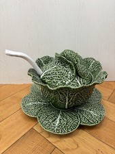 Vintage Majolica Cabbageware