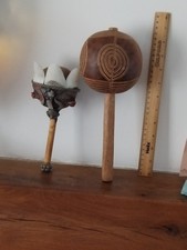 Vintage Rattles , Shamans And