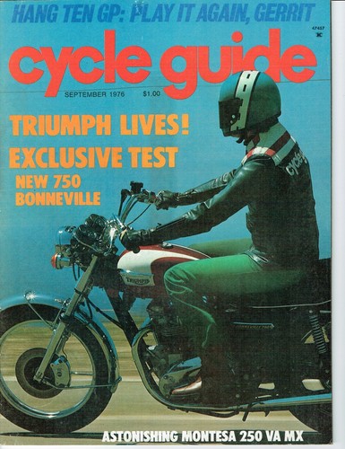 September 1976 cycle guide - cycle,