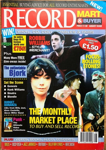 Record mart buyer aug 1998 - mart, &