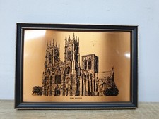 Vtg Coppercraft Copper Etching