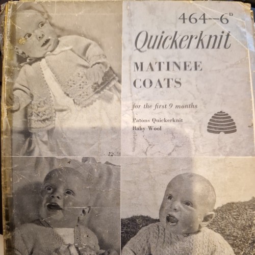 464 vintage knitting pattern - 464,
