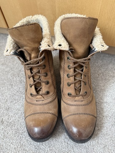 Clarks brown leather - clarks,
