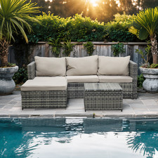 4 Seater Rattan Garden