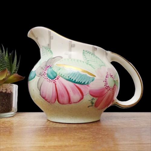 Art deco jug pottery - art, grays