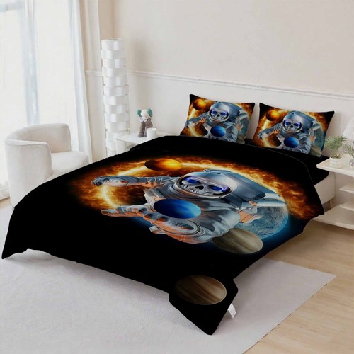 Skeleton skull theme - theme, quilt