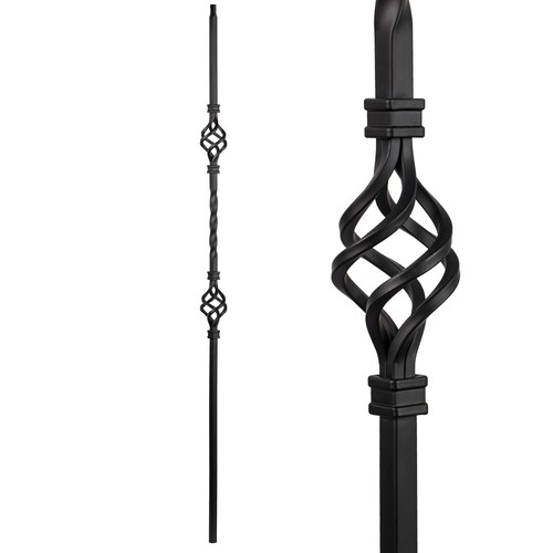 S07 wrought iron balusters - iron,