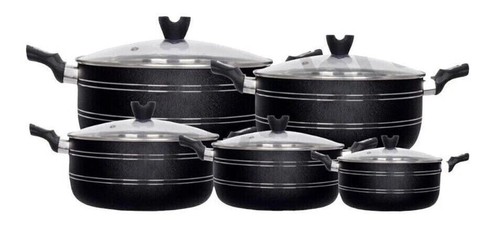 10pc non stick casserole - non,