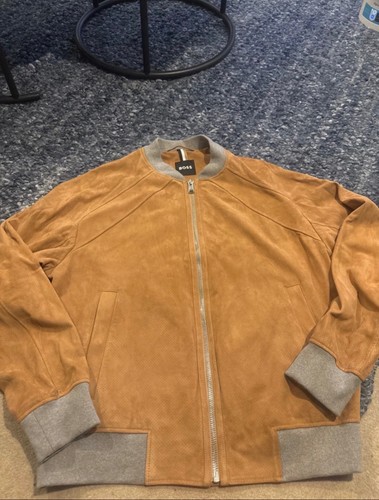 Hugo boss suede - suede, jacket