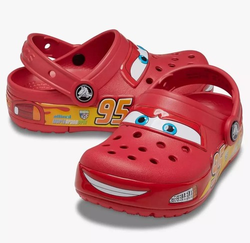 Lightning mcqueen crocs clogs - lightning,