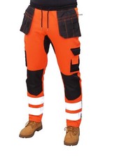 Mens Hi Viz Work Trousers