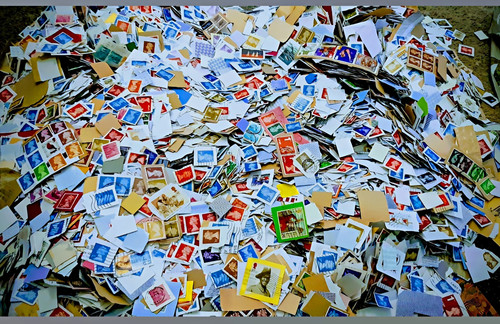 Worldwide used mixed postage - worldwide,