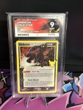 Pokémon TCG Umbreon 17/17 GoldStar ACE 9 Pokémon Celebrations 25th Anniversary