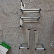 heavy duty l shaped furniture Legs Feets Quality Solid Metal