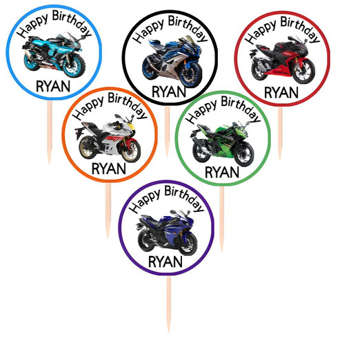 Personalised motor bikes - x,