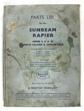 SUNBEAM RAPIER Series I II III