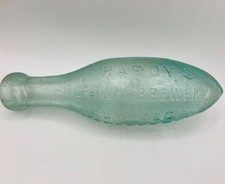 Antique Hardy's Crown Brewery Limited Manchester Torpedo / Hamilton Bottle VGC