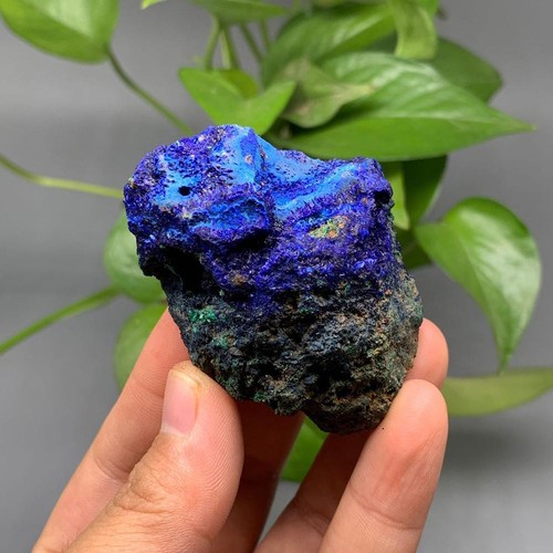 Natural azurite malachite - azurite,