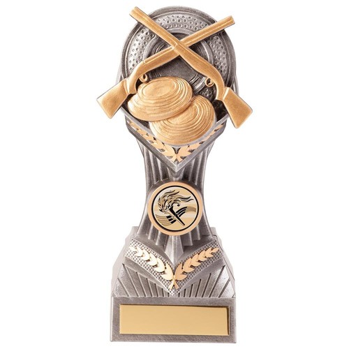 Clay pigeon shooting trophy - clay,