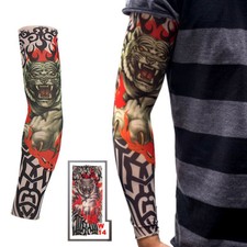 Tiger & Flame Elastic Nylon