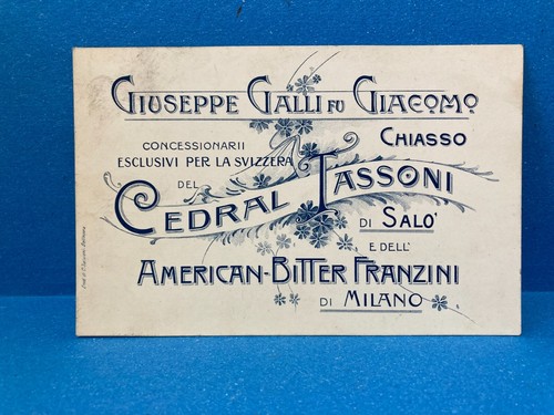 Advertising postcard cedral - advertising,