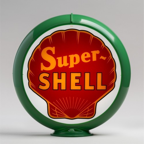 Super shell gas pump - shell,