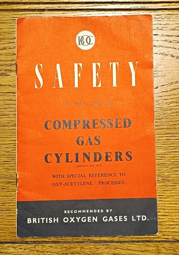 Vintage 1957 boc safety - vintage,