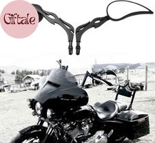 8Mm Black Motorcycle Teardrop