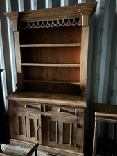 Antique Pine French Dresser