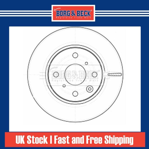 Brake discs vented - 2x, for